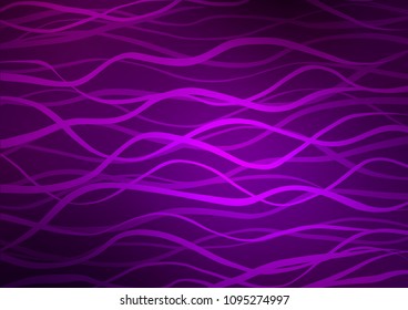 Dark Purple vector abstract doodle texture. Decorative shining illustration with doodles on abstract template. The textured pattern can be used for website.