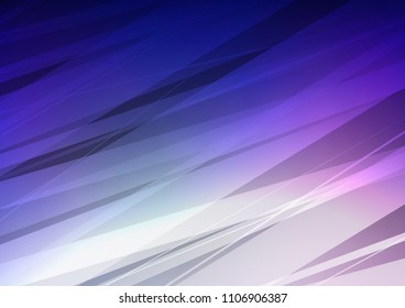 Dark Purple vector abstract doodle background. Ethnic elegant natural pattern with gradient. Hand painted design for web, wrapping, wallpaper.