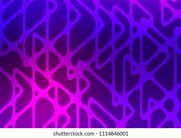 Dark Purple vector abstract doodle background. Glitter abstract illustration with doodles and Zen tangles. Brand-new style for your business design.