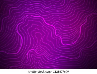 Dark Purple vector abstract doodle background. Decorative shining illustration with doodles on abstract template. Brand-new design for your business.