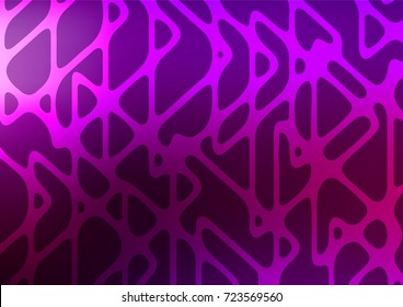 Dark Purple vector abstract doodle background. Glitter abstract illustration with doodles and Zen tangles. Brand-new style for your business design.