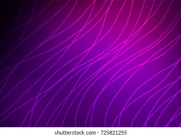 Dark Purple vector abstract doodle texture. Shining colored illustration with doodles in Arabic style. Hand painted design for web, wrapping, wallpaper.