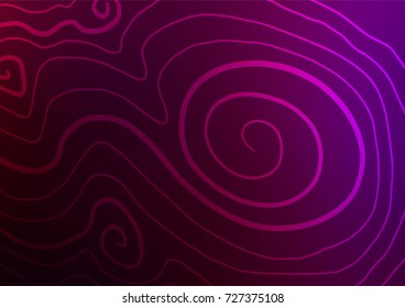 Dark Purple vector abstract doodle background. Modern geometrical abstract illustration with doodles. The completely new template can be used for your brand book.