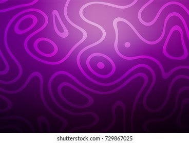 Dark Purple vector abstract doodle pattern. A vague abstract illustration with doodles in Indian style. Hand painted design for web, wrapping, wallpaper.