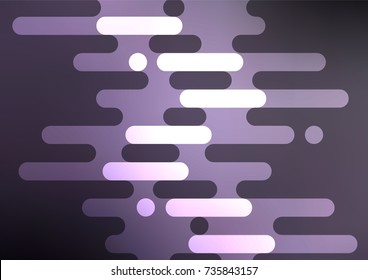 Dark Purple vector abstract doodle pattern. Colorful abstract illustration with lines in Asian style. The doodle design can be used for your web site.