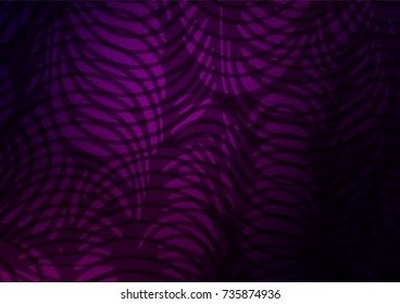 Dark Purple vector abstract doodle texture. Shining colored illustration with doodles in Zen tangle style. The pattern can be used for heads of websites and designs.