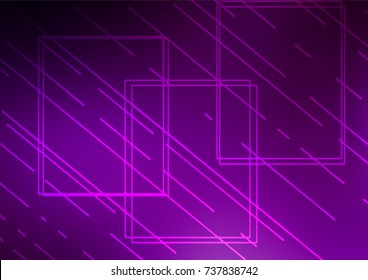 Dark Purple vector abstract doodle background. Colorful illustration in abstract style with doodles and Zen tangles. A completely new template for your business design.