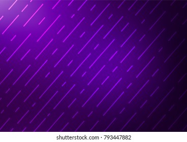 Dark Purple vector abstract doodle background. An elegant bright illustration with lines in Natural style. The best blurred design for your business.