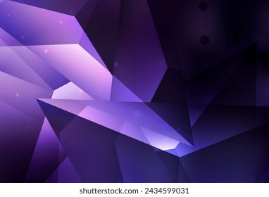 Dark Purple vector Abstract illustration with colored bubbles in nature style. Abstract illustration with colored bubbles in nature style. Base for booklets, leaflets