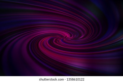 Dark Purple vector abstract layout. Colorful abstract illustration with gradient. New way of your design.