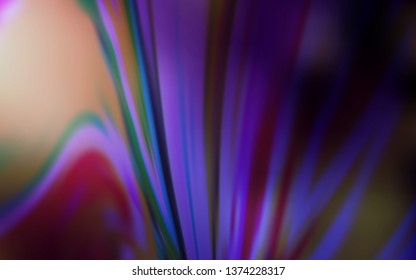 Dark Purple vector abstract layout. Glitter abstract illustration with gradient design. New way of your design.