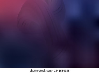Dark Purple vector abstract layout. Colorful illustration in abstract style with gradient. Background for a cell phone.