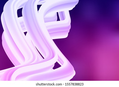 Dark Purple vector abstract layout. A completely new colored illustration in blur style. New way of your design.