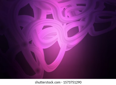 Dark Purple vector abstract layout. Abstract colorful illustration with gradient. New way of your design.