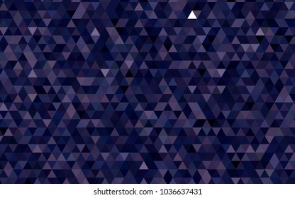 Dark Purple vector abstract mosaic template. Brand-new colored illustration in blurry style with gradient. Brand-new style for your business design.