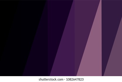 Dark Purple vector abstract mosaic pattern. Colorful illustration in polygonal style with gradient. The polygonal design can be used for your web site.