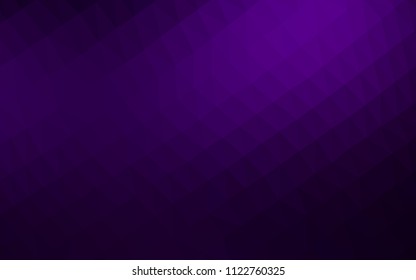 Dark Purple vector abstract mosaic background. An elegant bright illustration with gradient. A completely new template for your business design.