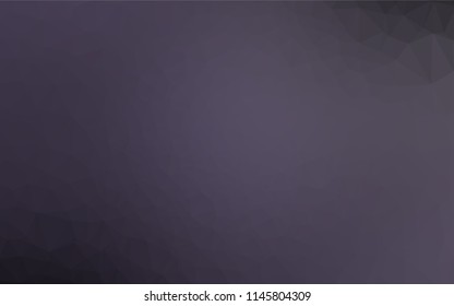 Dark Purple vector abstract mosaic backdrop. A vague abstract illustration with gradient. Brand new design for your business.