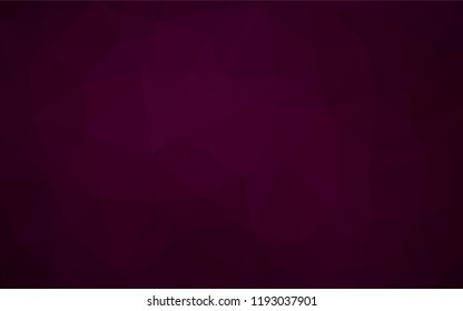 Dark Purple vector abstract mosaic background. A vague abstract illustration with gradient. The textured pattern can be used for background.