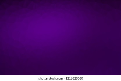 Dark Purple vector abstract mosaic background. Shining colored illustration in a Brand new style. The completely new template can be used for your brand book.
