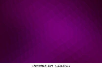 Dark Purple vector abstract mosaic backdrop. Shining colored illustration in a Brand new style. Brand new style for your business design.