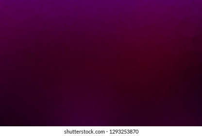 Dark Purple vector abstract mosaic backdrop. Brand new colorful illustration in with gradient. New texture for your design.