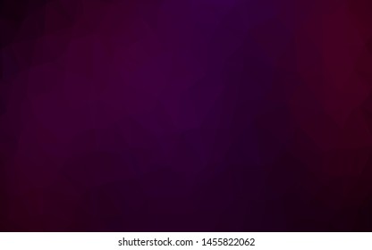 Dark Purple vector abstract mosaic pattern. Shining colored illustration in a Brand new style. Brand new design for your business.