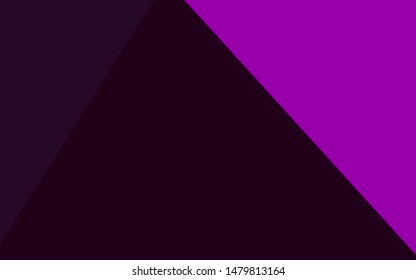 Dark Purple vector abstract mosaic pattern. Colorful illustration in Origami style with gradient.  Completely new template for your business design.