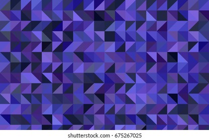 Dark Purple vector abstract mosaic template. Colorful illustration in abstract style with gradient. A new texture for your design.