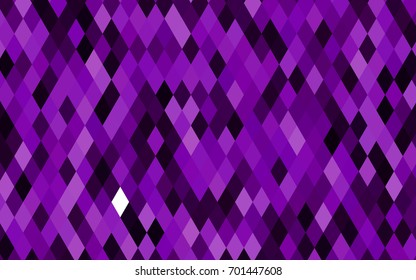 Dark Purple vector abstract mosaic pattern. A completely new color illustration in a vague style. The textured pattern can be used for background.