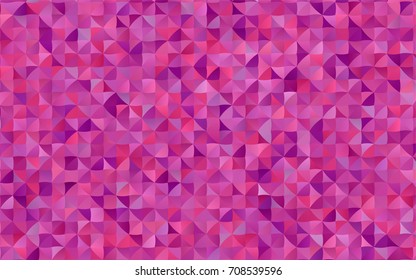 Dark Purple vector abstract mosaic background. Modern geometrical abstract illustration with gradient. A completely new design for your business.