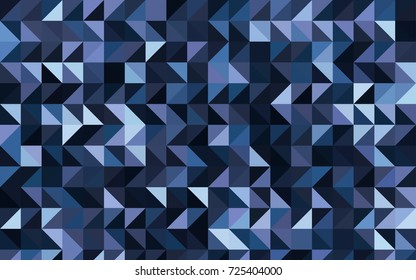 Dark Purple vector abstract mosaic template. An elegant bright illustration with gradient. A completely new template for your business design.