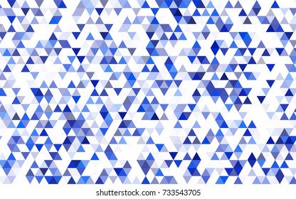 Dark Purple vector abstract mosaic template. A completely new color illustration in a vague style. Brand-new design for your business.