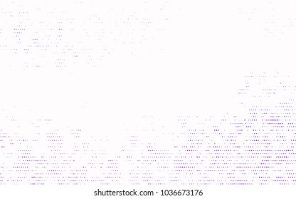 Dark Purple vector abstract pattern with circles. Geometry template for your business design. Background with colored spheres.