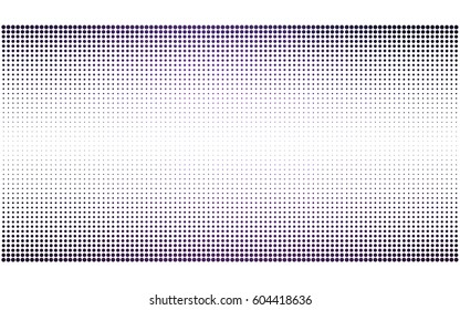 Dark Purple vector abstract pattern with circles. Geometry template for your business design. Background with colored spheres.