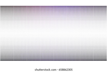 Dark Purple vector abstract pattern with circles. Geometry template for your business design. Background with colored spheres.