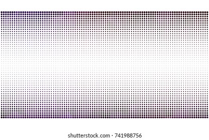 Dark Purple vector abstract pattern with circles. Geometry template for your business design. Background with colored spheres.