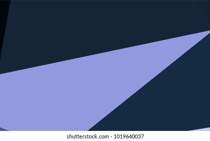 Dark Purple vector abstract polygonal pattern. Geometric illustration in Origami style with gradient.  The completely new template can be used for your brand book.