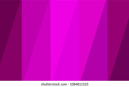 Dark Purple vector abstract polygonal background. Shining polygonal illustration, which consist of triangles. The polygonal design can be used for your web site.