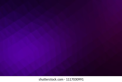 Dark Purple vector abstract polygonal texture. Colorful illustration in abstract style with gradient. A completely new design for your business.