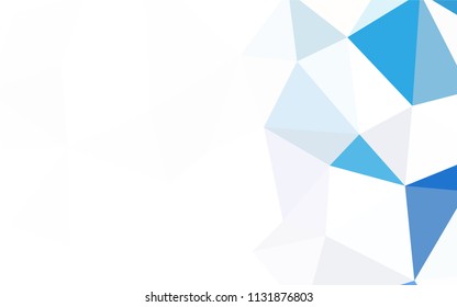 Dark Purple vector abstract polygonal pattern. Creative geometric illustration in Origami style with gradient. Brand new style for your business design.