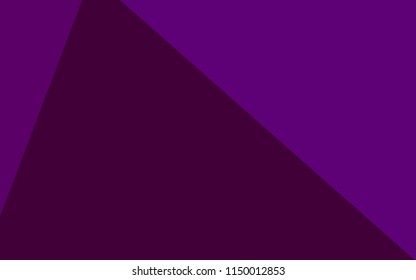 Dark Purple vector abstract polygonal pattern. Glitter abstract illustration with an elegant design. A completely new template for your business design.