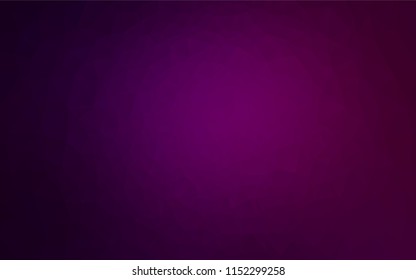 Dark Purple vector abstract polygonal cover. Colorful illustration in abstract style with gradient. Brand new design for your business.