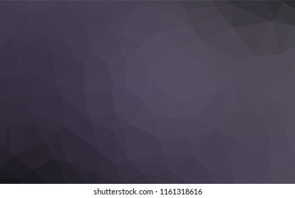 Dark Purple vector abstract polygonal layout. An elegant bright illustration with gradient. The template can be used as a background for cell phones.