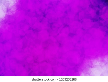 Dark Purple vector abstract polygonal template. An elegant bright illustration with gradient. The completely new template can be used for your brand book.