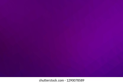 Dark Purple vector abstract polygonal cover. Modern geometrical abstract illustration with gradient. Completely new template for your business design.