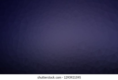 Dark Purple vector abstract polygonal texture. Shining colored illustration in a Brand new style. Elegant pattern for a brand book.
