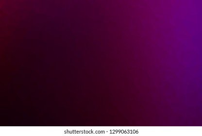 Dark Purple vector abstract polygonal texture. Creative illustration in halftone style with gradient. Elegant pattern for a brand book.