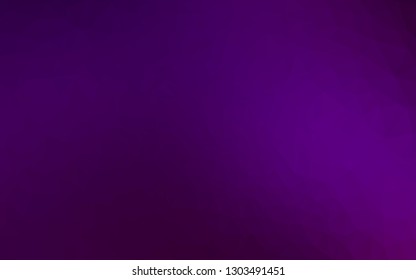 Dark Purple vector abstract polygonal texture. Modern geometrical abstract illustration with gradient. Brand new style for your business design.