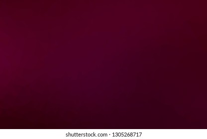 Dark Purple vector abstract polygonal layout. A vague abstract illustration with gradient. Completely new design for your business.